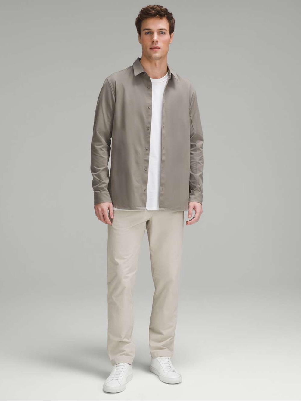 Lululemon ABC Classic-Fit Trouser in Stretch Cotton VersaTwill Mojave Tan 32